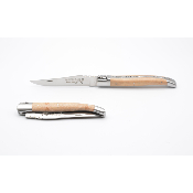 Laguiole 12 cm érable moucheté ressort forgé