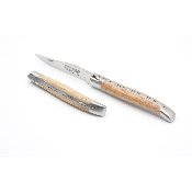 Laguiole 12 cm chêne ressort forgé