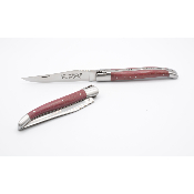 Laguiole 12 cm amarante ressort forgé 