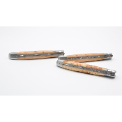 Laguiole 12 cm loupe de genévrier ressort forgé