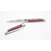 Laguiole 12 cm amarante ressort forgé 